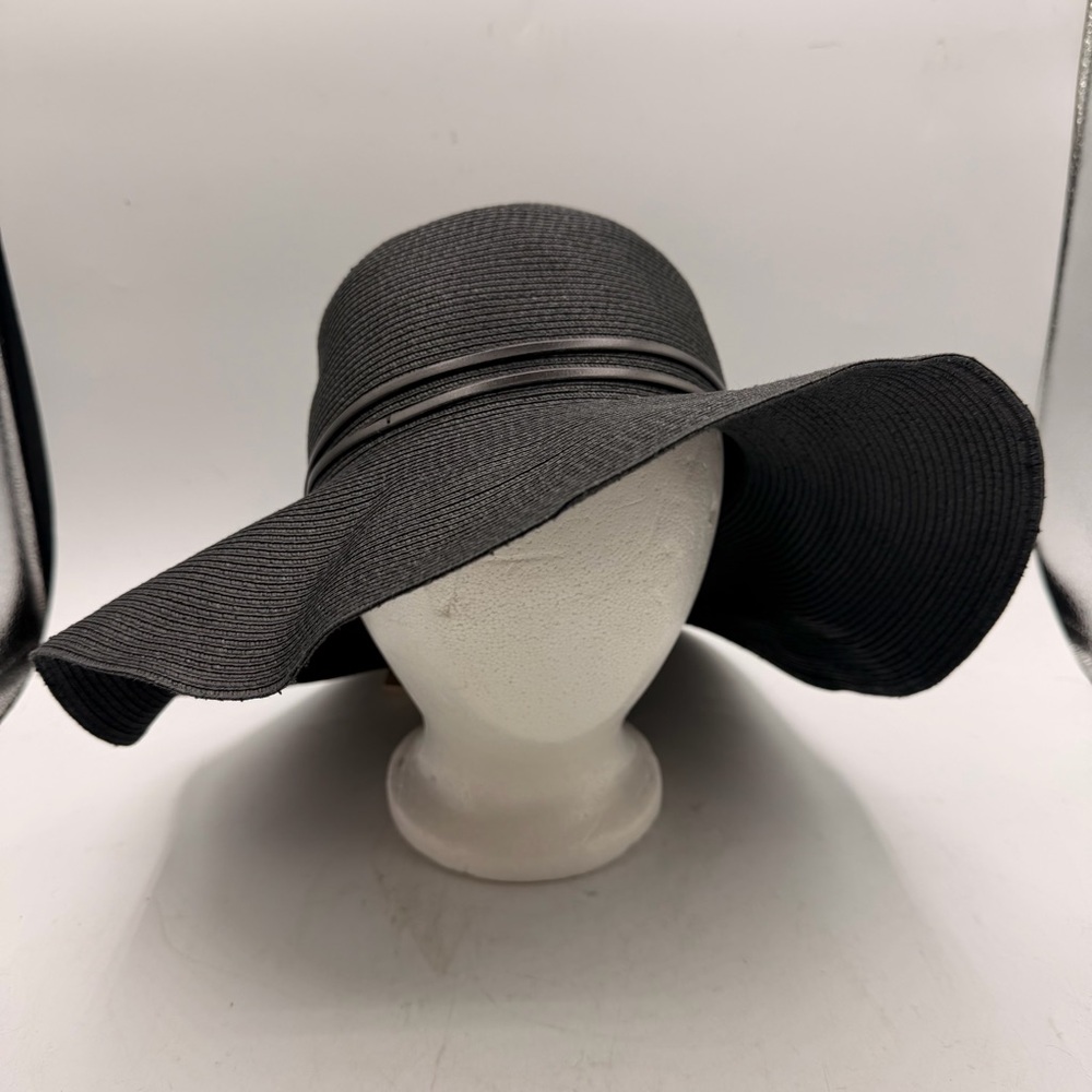 Filippo Catarzi Wide Brim Paper Straw Hat – Made in Italy – New with Tags